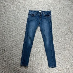 Aeropostale Lola Leggings Jeans Women’s 5/6 Regular Skinny Blue Denim Stretch